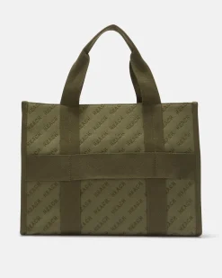 SHOPPER SHOPPER IN FABRIC WITH LOGO