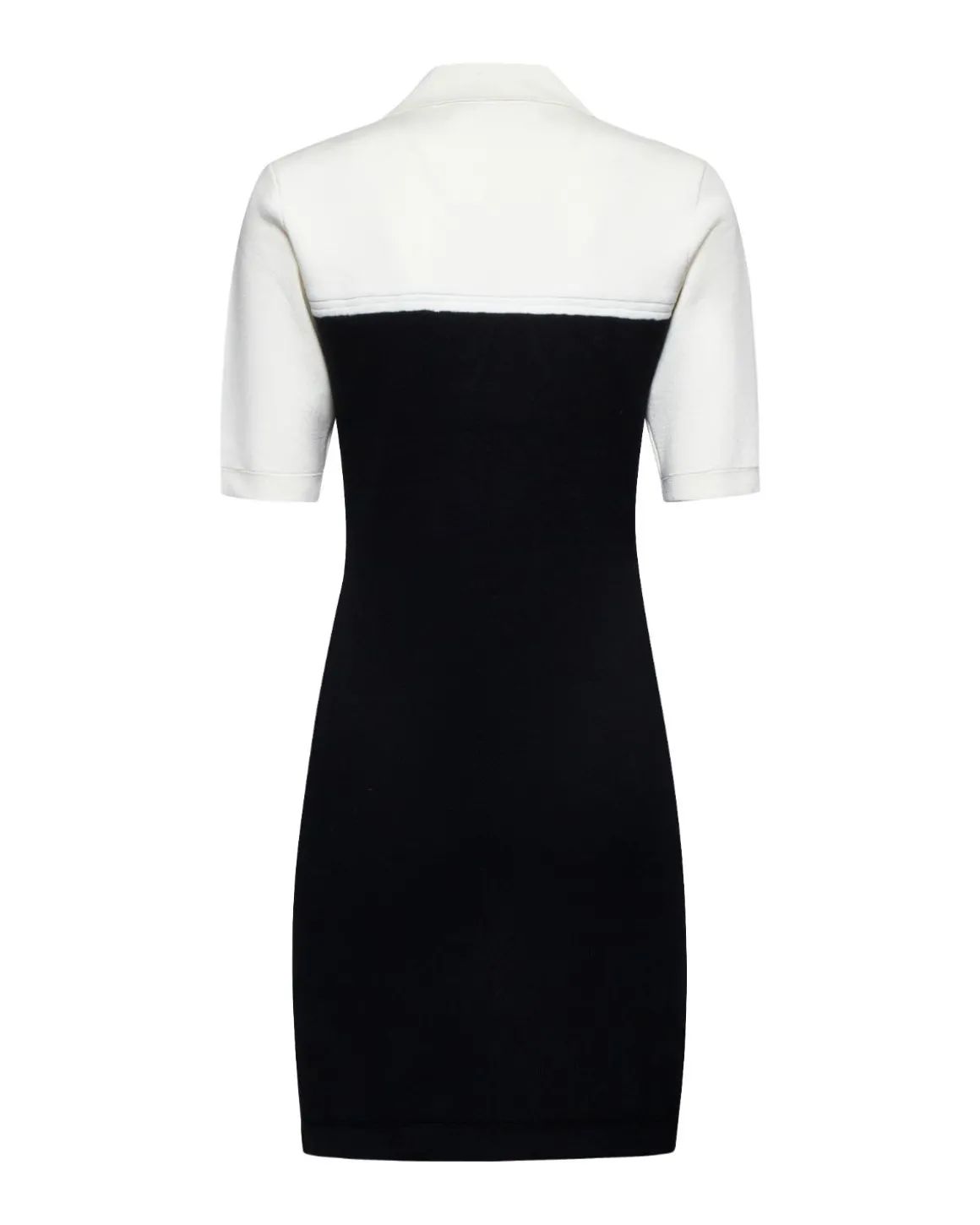 Short dress with contrasting details