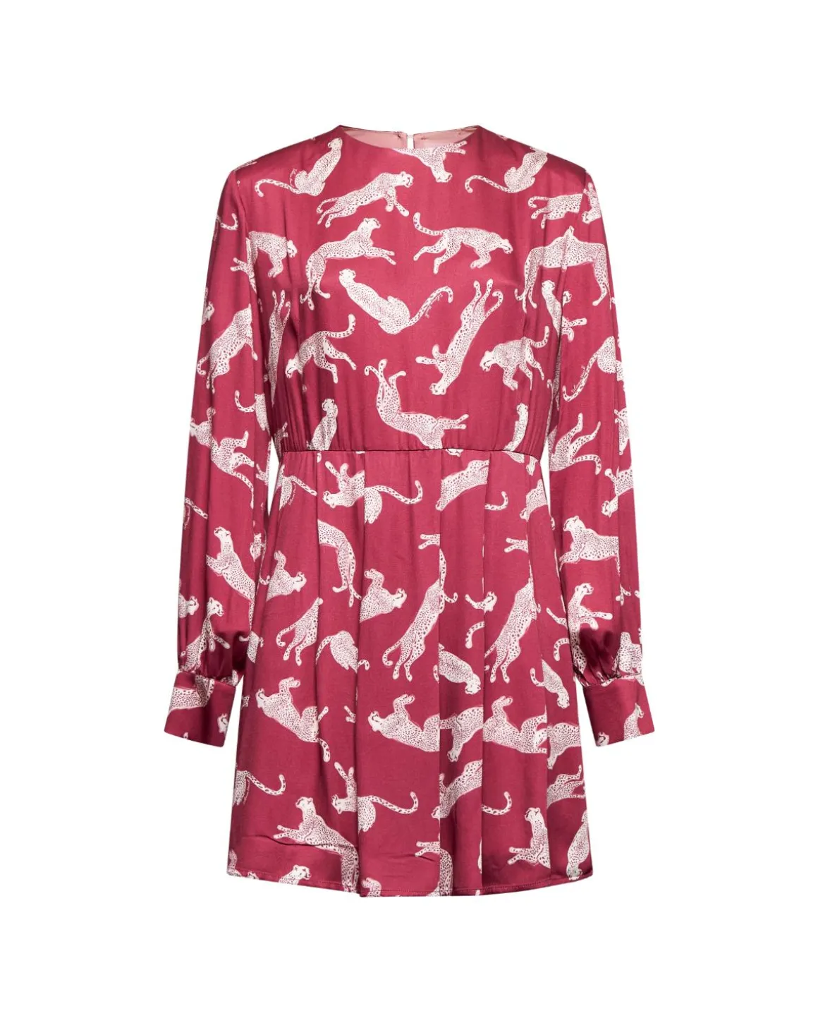 Short dress with print