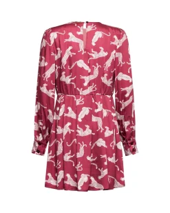 Short dress with print