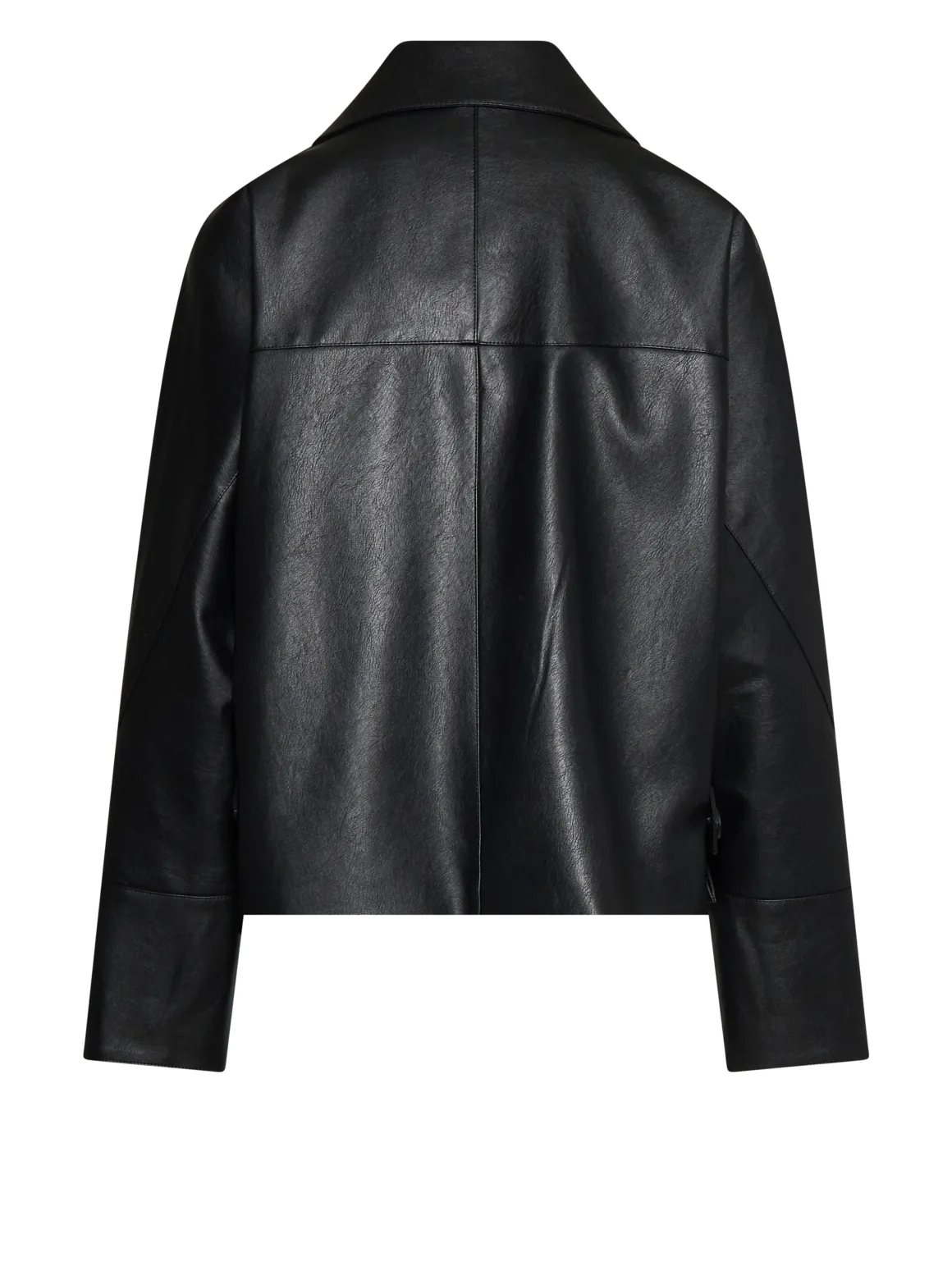 Short jacket with an essential design