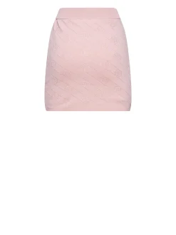 Short skirt with decorative workmanship and essential design
