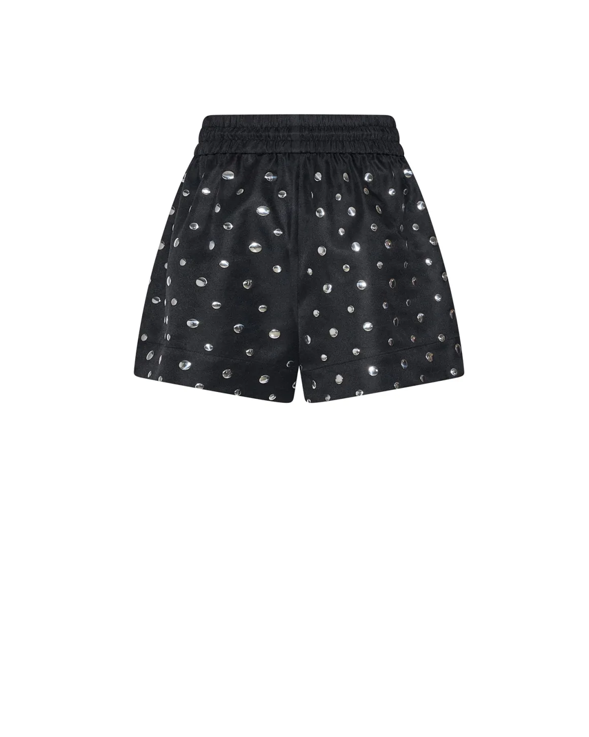 Shorts with all-over decorative applications