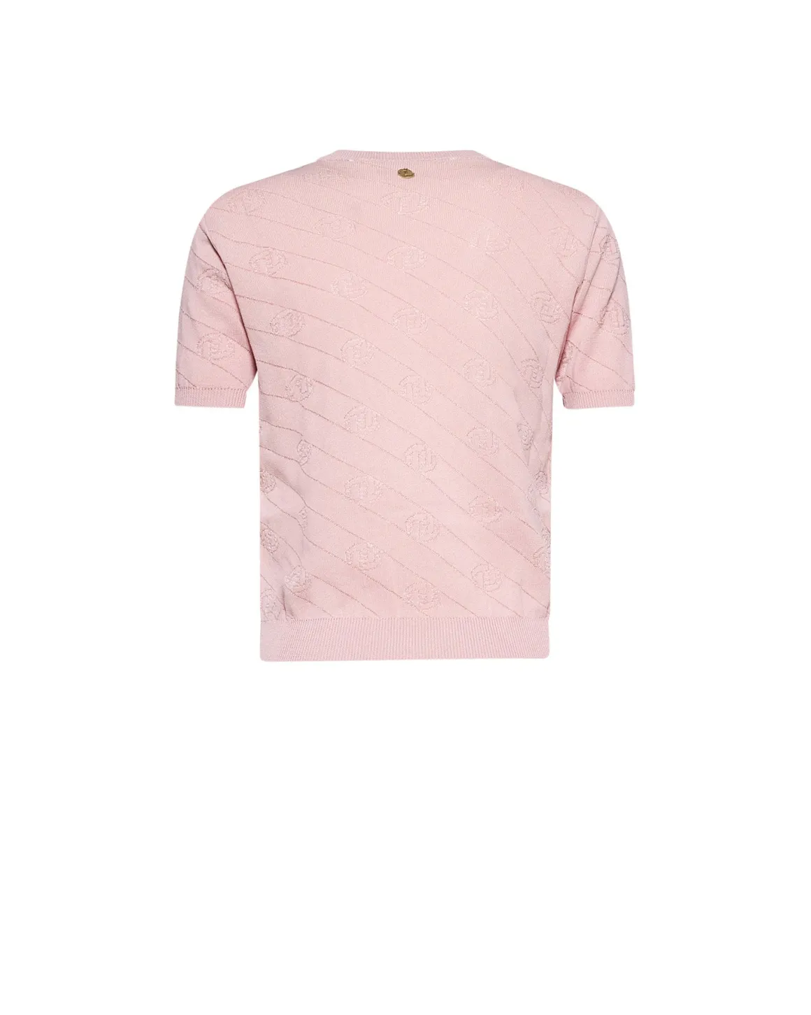 Short-sleeved shirt with decorative workmanship