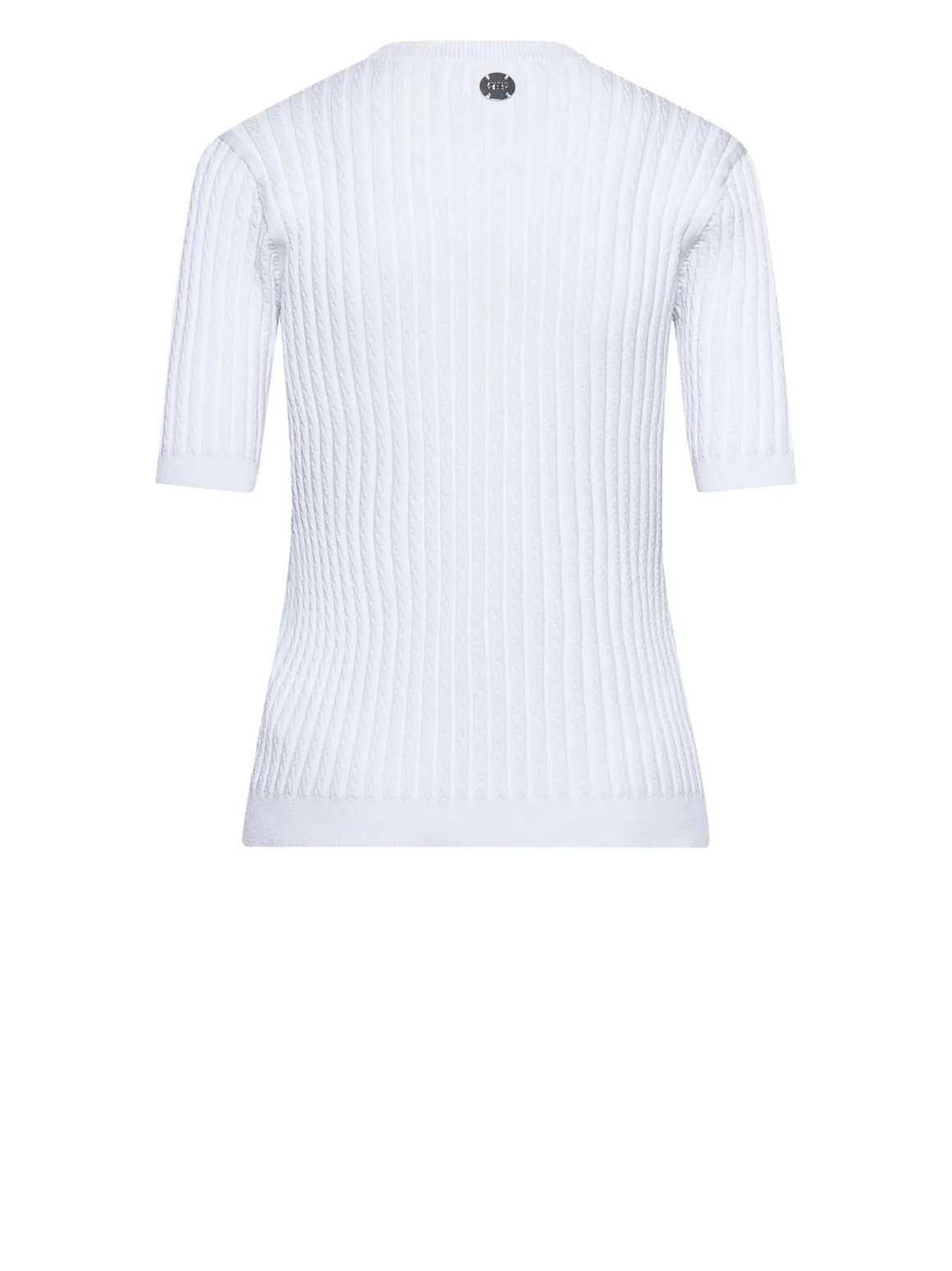 Short-sleeved shirt with relief workmanship