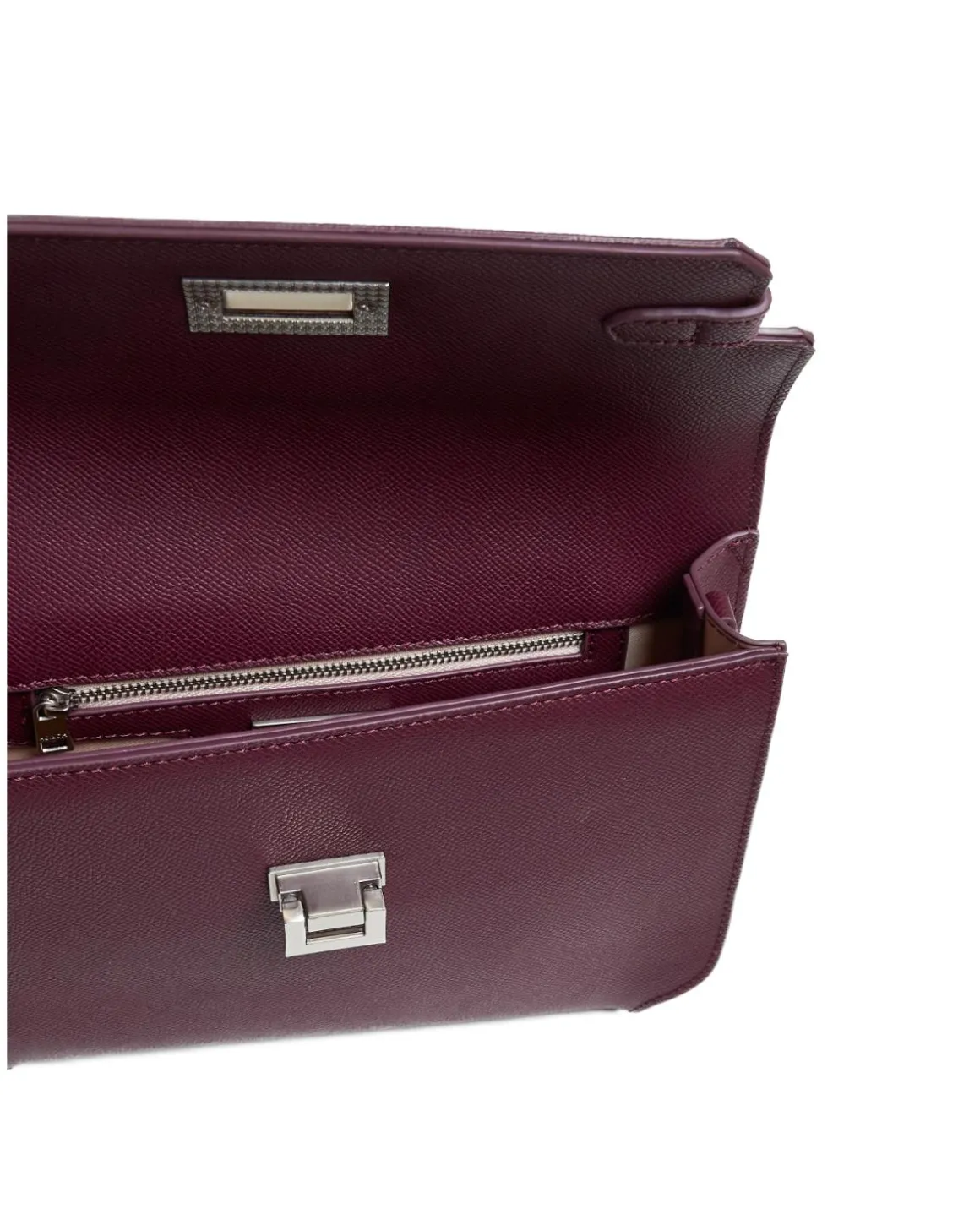 Shoulder bag with flap and snap closure
