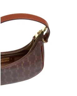 Shoulder bag with logo motif