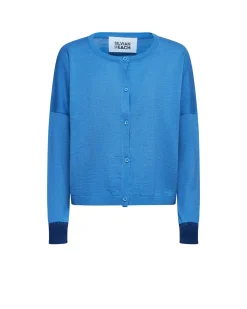 Solid color cardigan