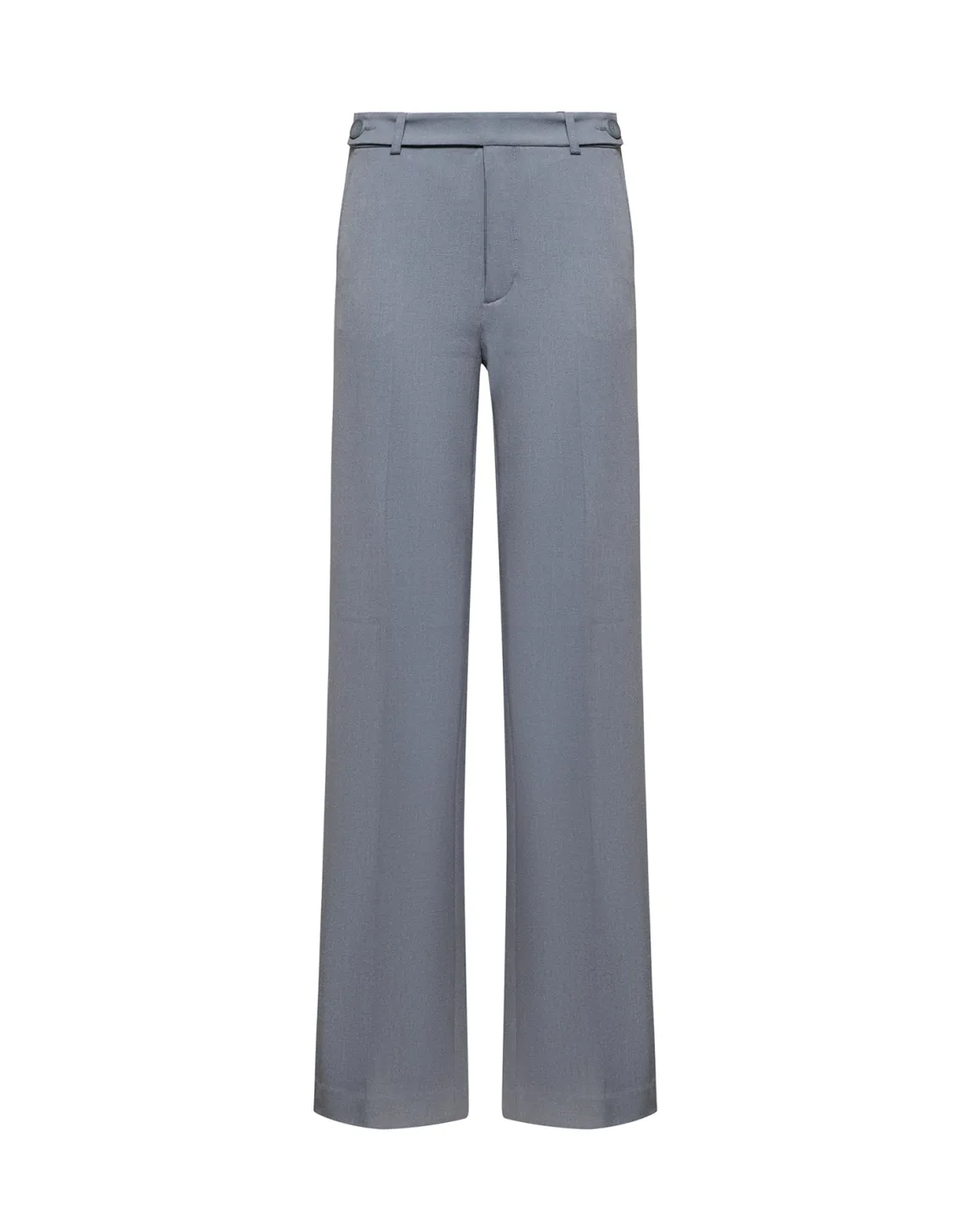 Straight trousers with pleats