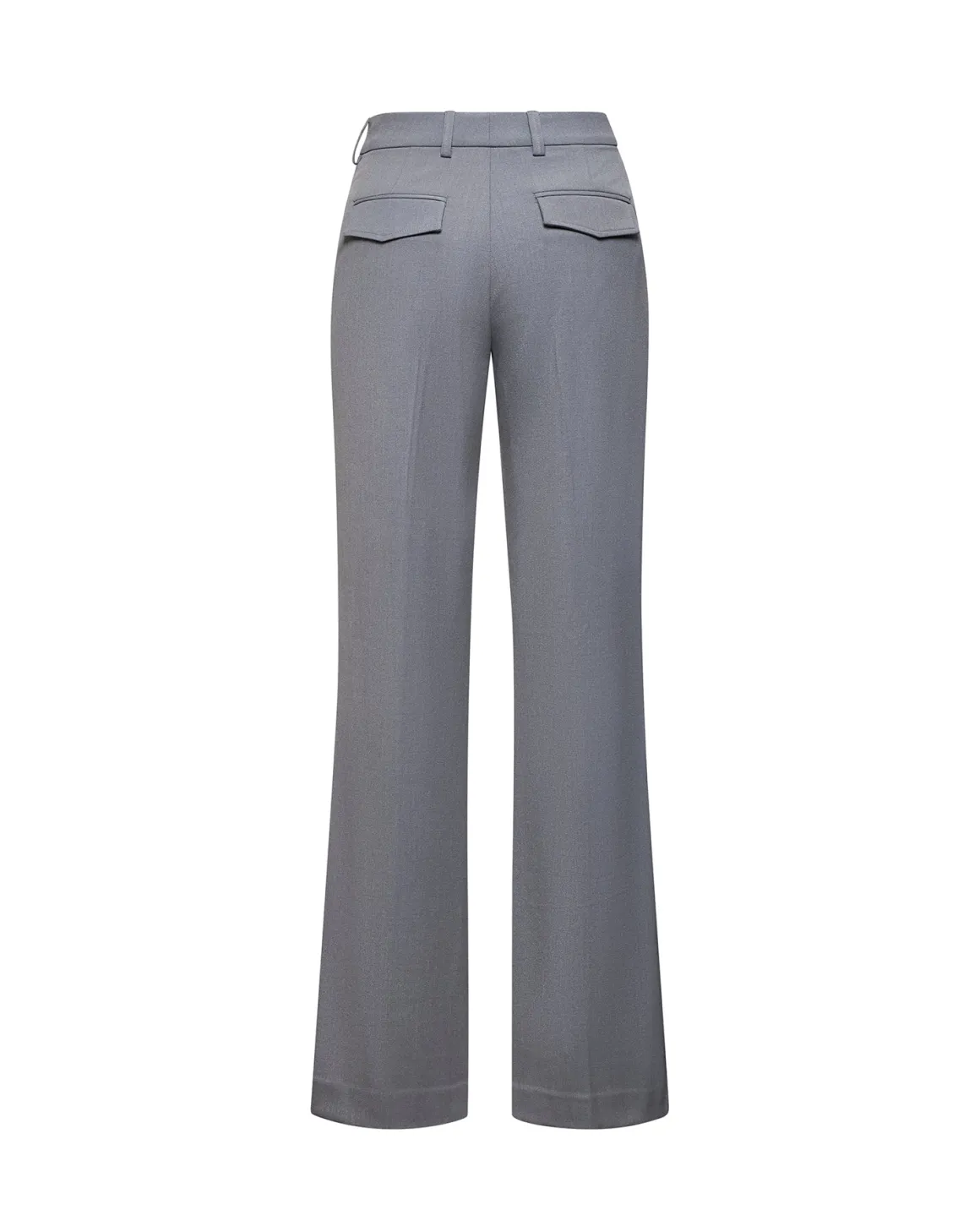 Straight trousers with pleats