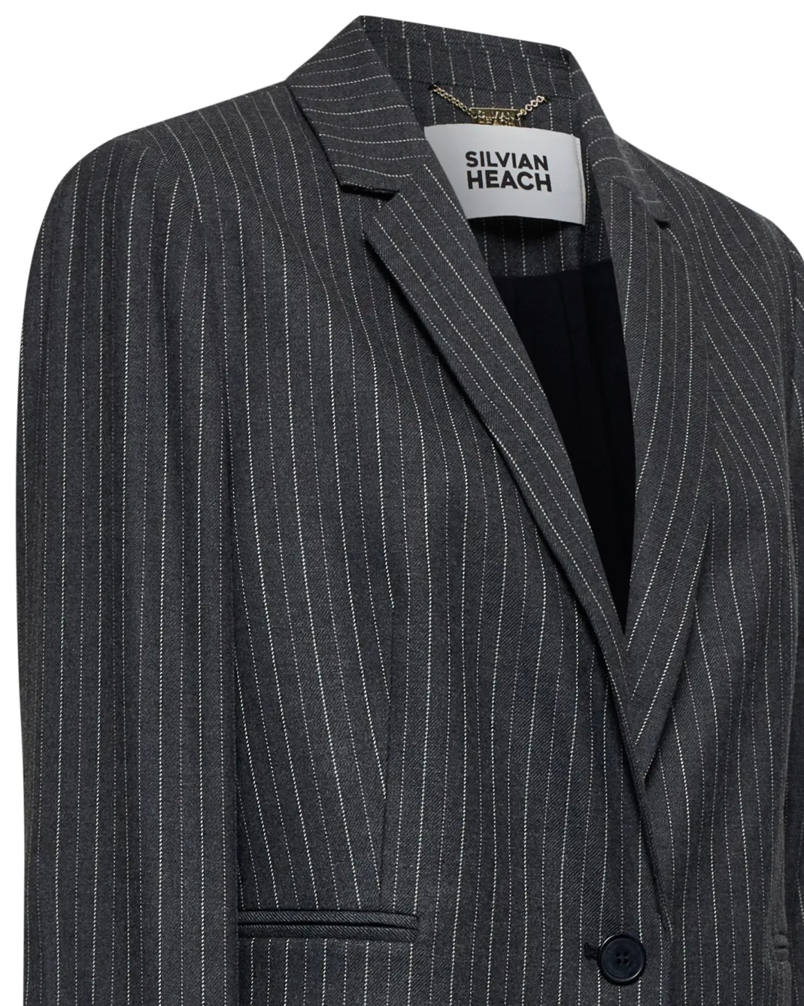 Thin striped blazer