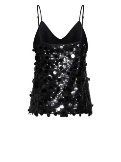 Top decorated with bright applications