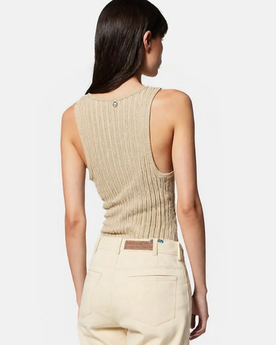 Top Dimanate in Lurex shirt