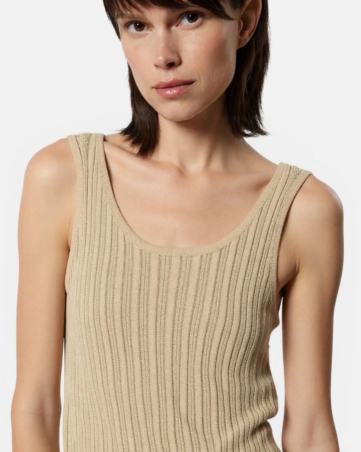 Top Dimanate in Lurex shirt