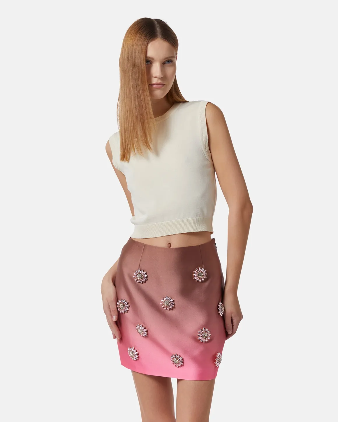 Top downtown in light knit