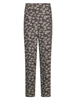 Trousers with All-Over graphic pattern