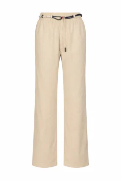 Trousers with drawstring and contemporary design