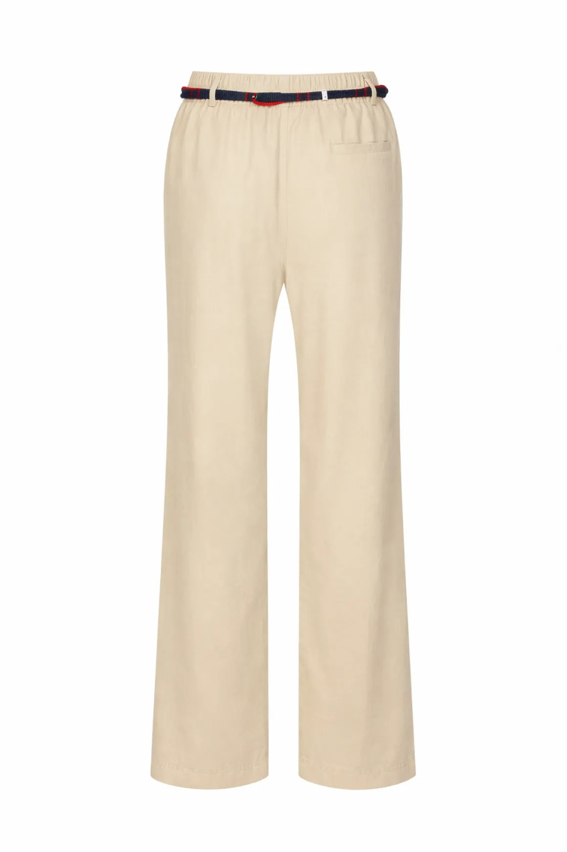 Trousers with drawstring and contemporary design