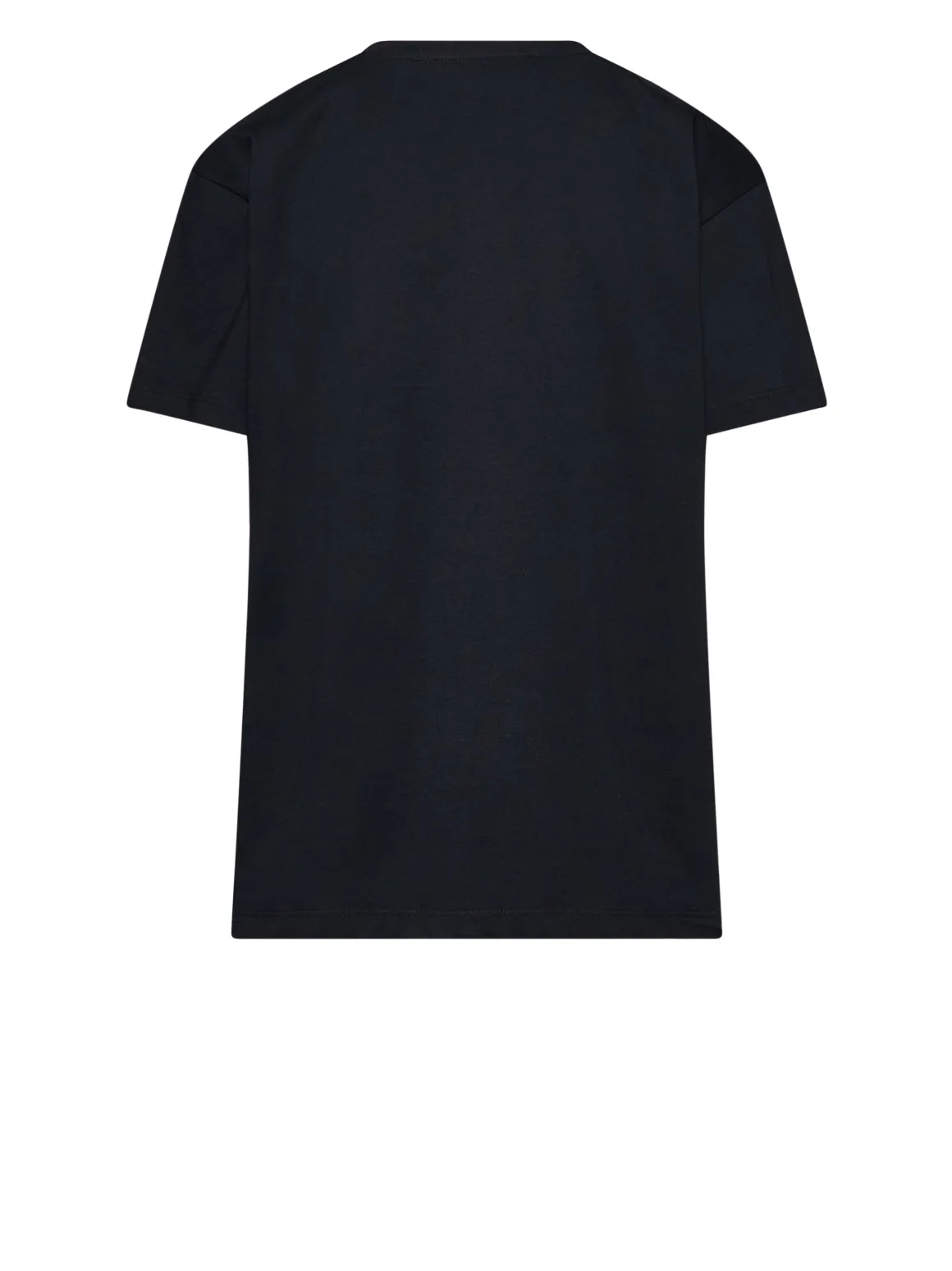 T-shirt with jewel neckline and refined design