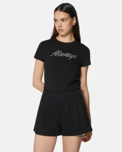 T-shirt with writing