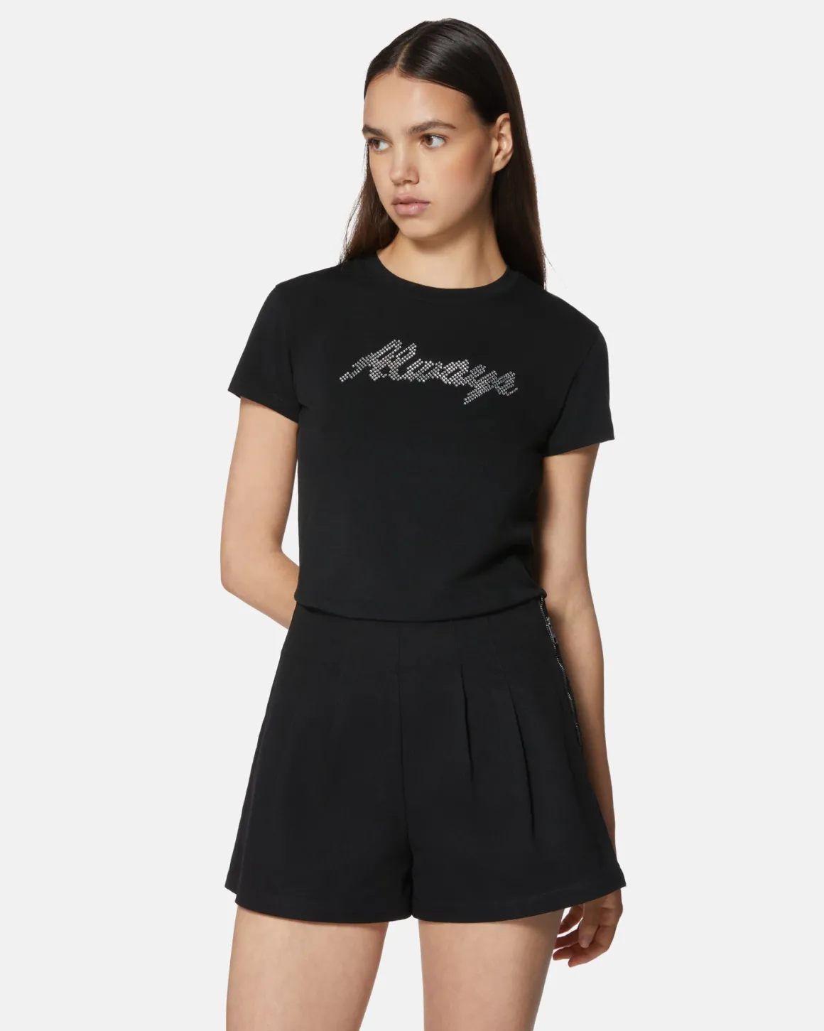 T-shirt with writing