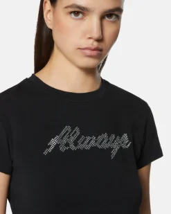T-shirt with writing