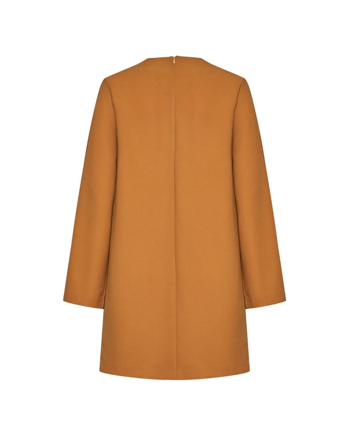 V-neck dress with wide sleeves