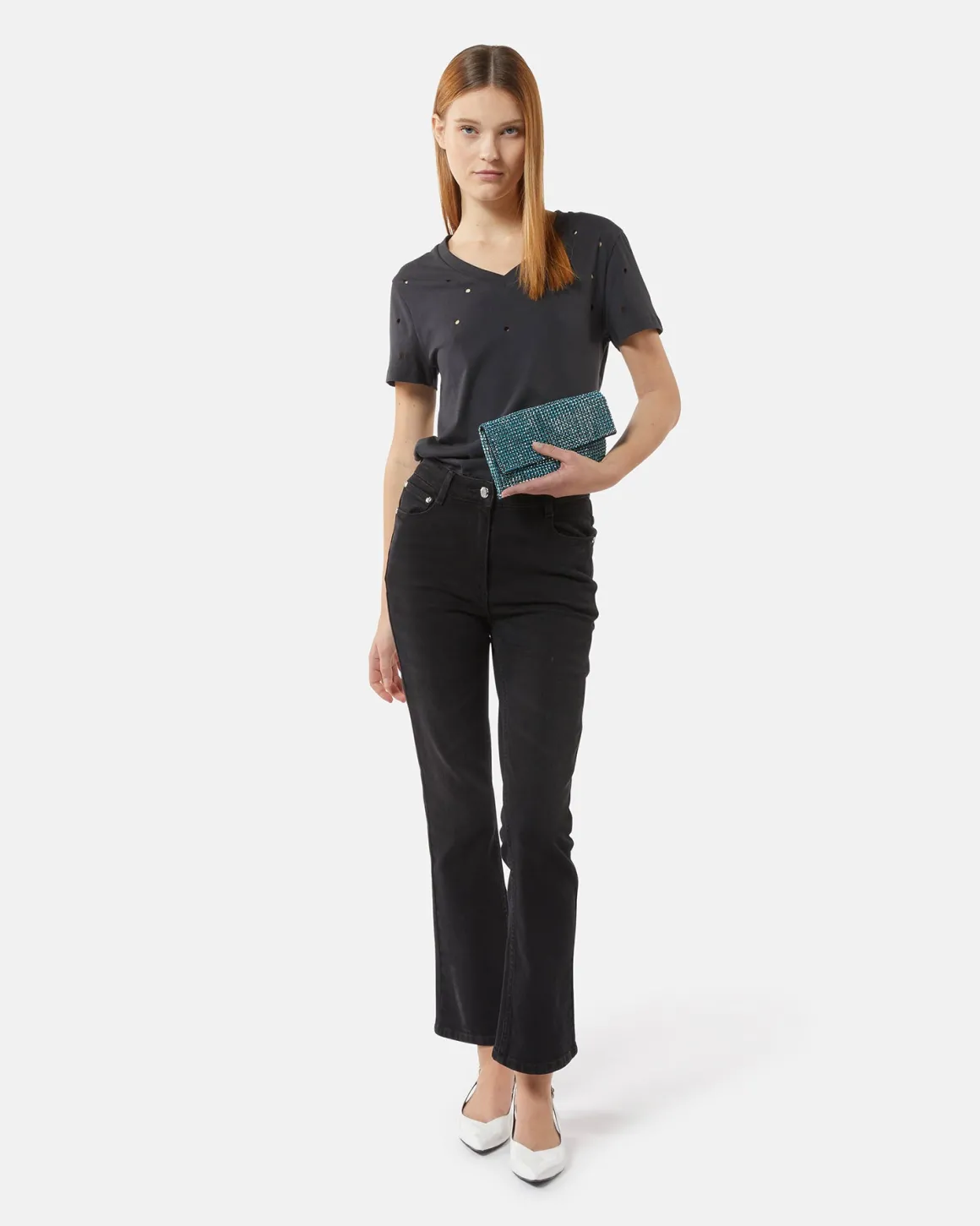 V-neck t-shirt