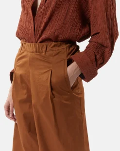 Wide Leg pants with elastic life